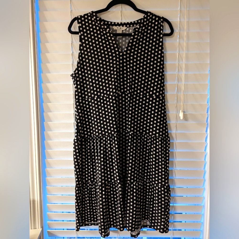 WHBM Tiered Shift Dress - NWT